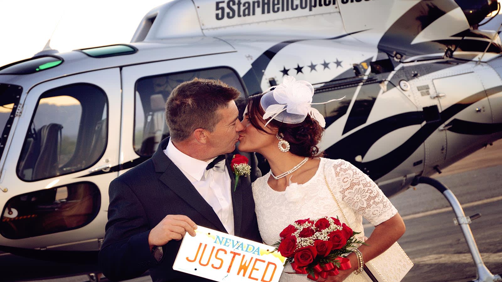 Looking for an affordable Las Vegas helicopter night Strip wedding ceremony without breaking your budget?